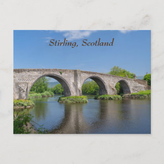 Stirling Bridge Scotland Postcard