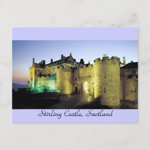 Stirling Castle at Dusk Postcard