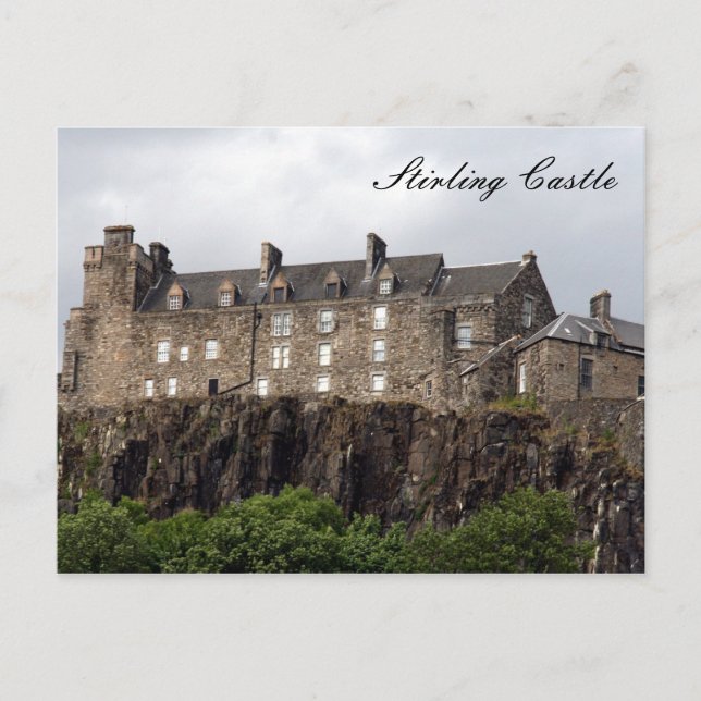 stirling castle postcard (Front)