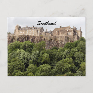 stirling castle scot postcard