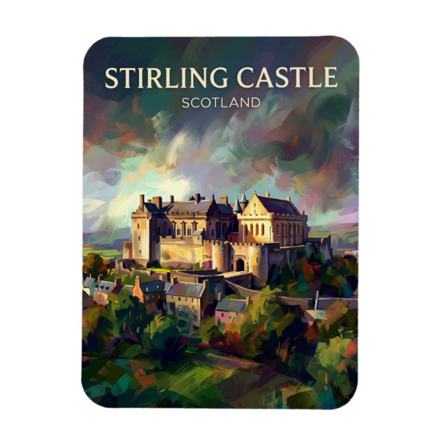 Stirling Castle Scotland Magnet (Vertical)