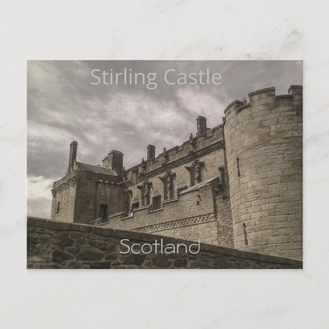 Stirling Castle Scotland Postcard (Front)