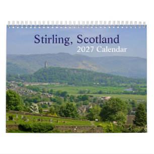 Stirling Scotland 2027 Calendar