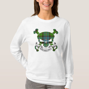 Stirling Tartan Skull T-Shirt