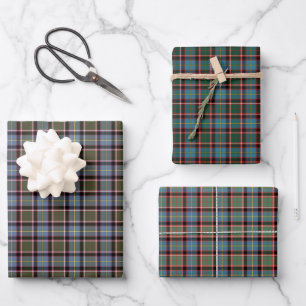 Stirling Tartan Variations Wrapping Paper Sheet