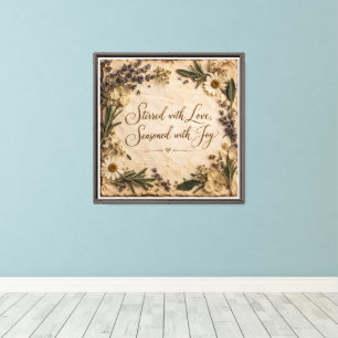 Stirred With Love Canvas Print