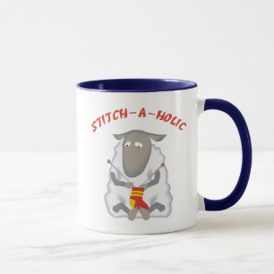 Stitch-a-holic Knitter Mug
