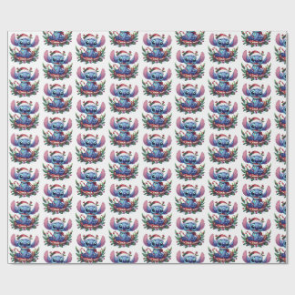 Stitch Christmas Wrapping paper