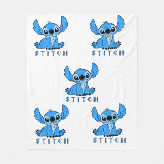 Stitch Polynesian Fleece Blanket