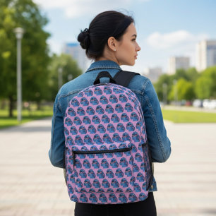 Stitch Printed Backpack