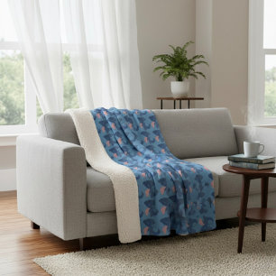 Stitch Sherpa Blanket