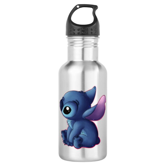 Stitch Stainless Steel Water Bottle (Front)