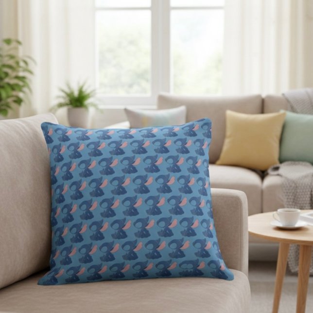 Stitch Throw Pillow (Creator Uploaded)