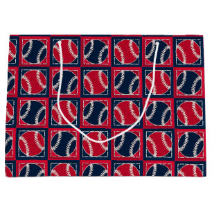 Stitched Baseballs 01-GIFT BAG L