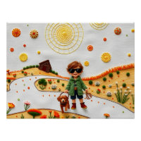 Stitched Cosmic Adventure