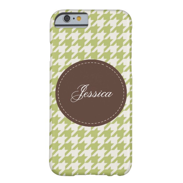 Stitched Houndstooth Case-Mate iPhone Case (Back)