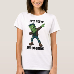 Stitched Monster is alive and dabs for Halloween T-Shirt