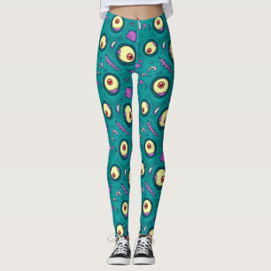 Stitches The One Eye Monster Pattern Leggings