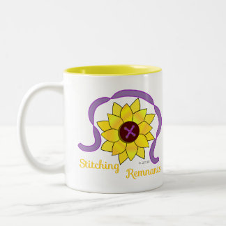 Stitching Remnants Logo 2021 Two-Tone Coffee Mug