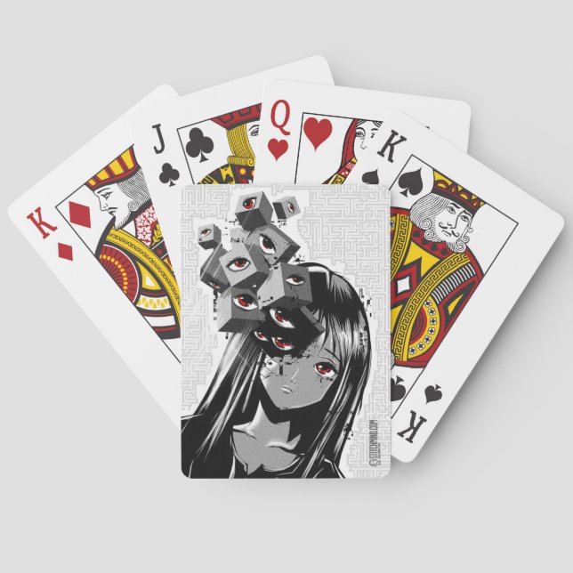 Stitchmind eyecube playing cards (Back)