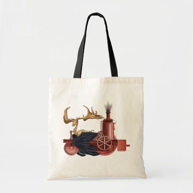Stitchpunk Caribou bag. Tote Bag (Front)
