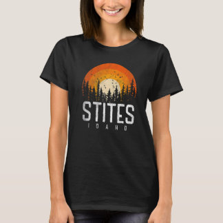 Stites Idaho ID  Retro Style Vintage 70s 80s 90s T-Shirt