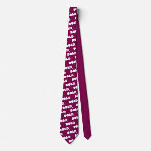 Stoa Bold Burgundy Necktie