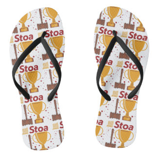 Stoa Logo Flip Flops