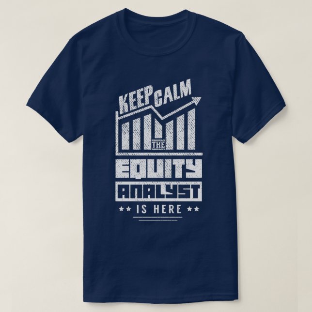 Stock Analysis Equity Analyst Analysis Trader 12 T-Shirt (Design Front)