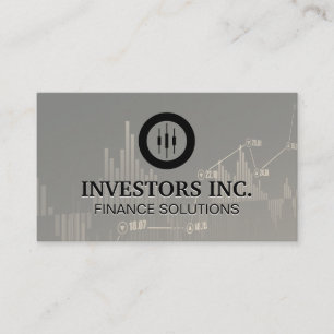 Stock Broker   Investments   Stocks Graph Business Card