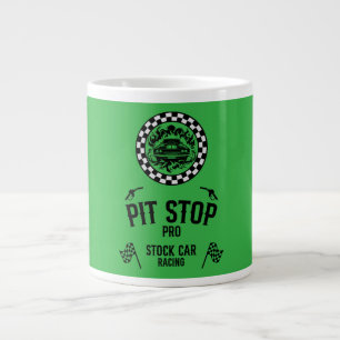 Stock Car Racing Gift Large Coffee Mug