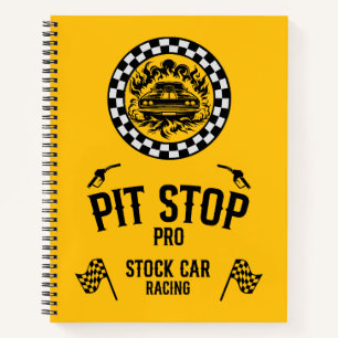 Stock Car Racing Gift Notebook