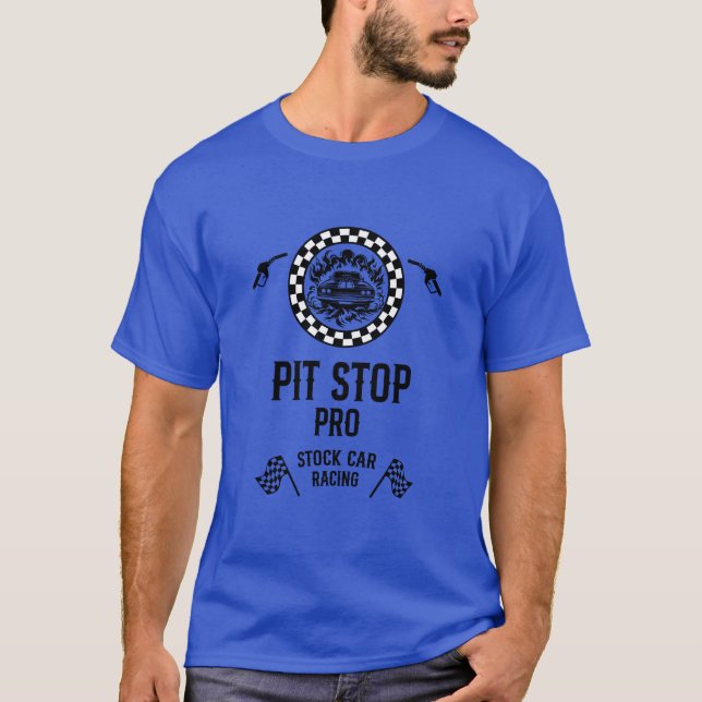 Stock Car Racing Gift T-Shirt (Front)