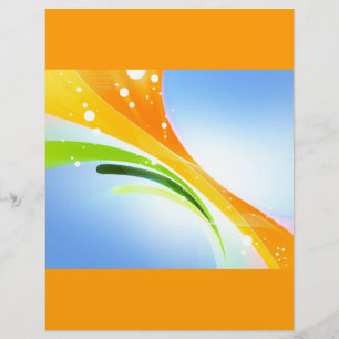 Stock colour backgrounds (8) flyer