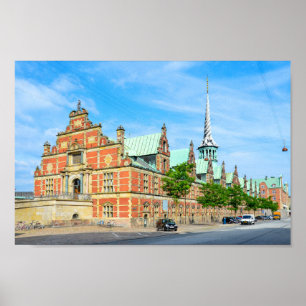 Stock Exchange Building, Copenhagen, Denmark Poster