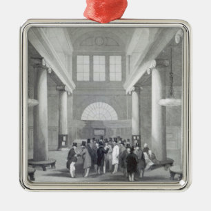 Stock Exchange Metal Ornament
