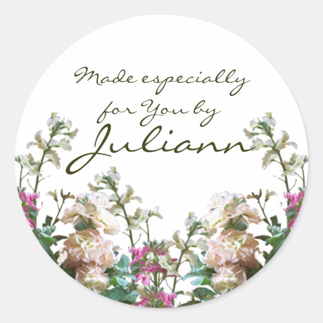 Stock Flower/ Gift Tag (Front)