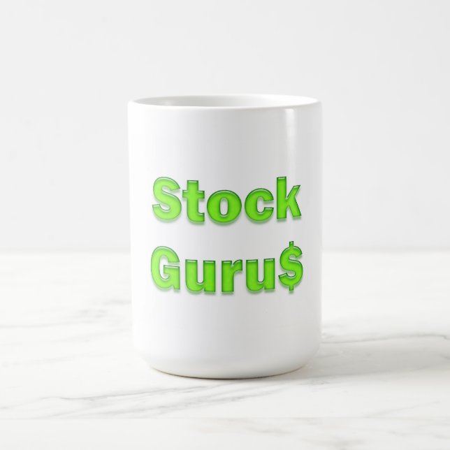 Stock Guru Customisable Coffee Mug (Center)