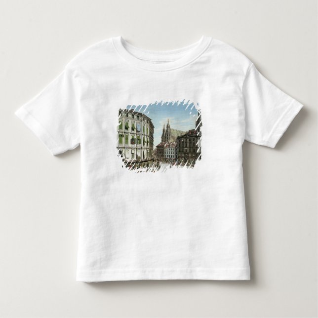 Stock-im-Eisen-Platz, with St. Stephan's Toddler T-Shirt (Front)