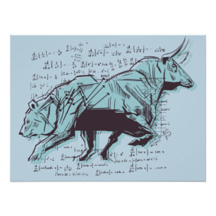 Stock Market Analysis Finance Photo Print