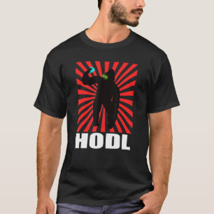 Stock Market Apes Green Eyes Meme Hodl Trading Inv T-Shirt