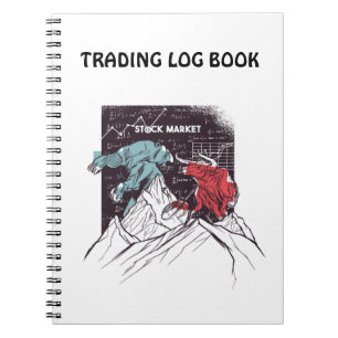 Stock Market Bull and Bear Notebook. Notebook