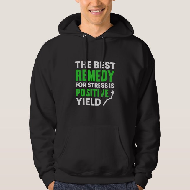 Stock Market Capitalism Day Trader Trading Capital Hoodie (Front)