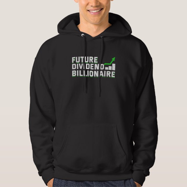 Stock Market Capitalism Day Trader Trading Capital Hoodie (Front)