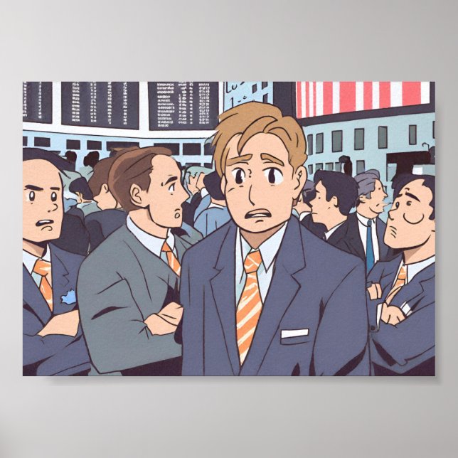 Stock Market Crash Poster (Front)