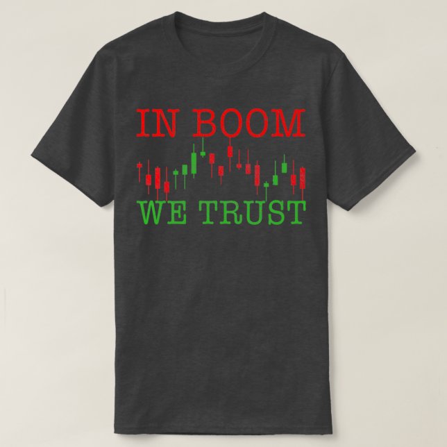 Stock Market Day Trader Stock Exchange Fun Broker  T-Shirt (Design Front)