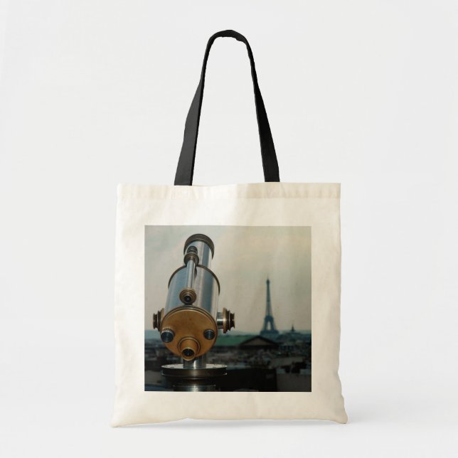 Stock market Torre Eiffel “French Cliches” Tote Bag (Front)
