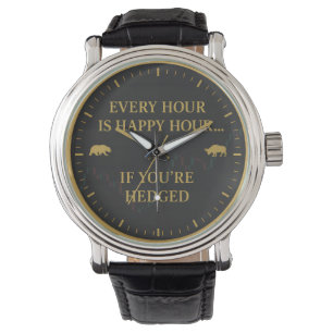 Stock Market Trader Analogue Watch