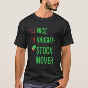 Stock Mover Funny Pajama Christmas T-Shirt