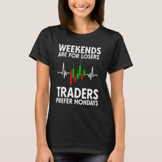 stock option trading strategies monday trader stoc T-Shirt